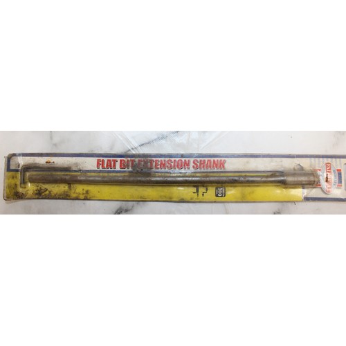 116 - Job Lot 13 x IRWIN, DART Flat And Pointed Chisels And 1 x Faithfull Flat Bit Extension Shank AS NEW ... 