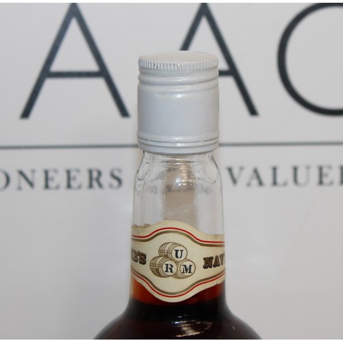 260 - 1 x Bottle Of Lambs Demerara Navy Rum, 26.2/3fl.ozs, 70% Proof 1970's Collection Only ID Upon Collec... 