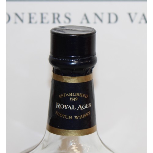 263 - 1 x Boxed Bottle Of Royal Ages De Luxe Very Old Scotch Whisky, 75cl, 43% Proof 1980's Collection Onl... 