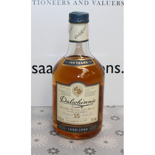 266 - 1 x Boxed Bottle Of Dalwhinnie Centenary Edition, Single Highland Malt, 15 Years Old, 70cl, 40% Proo... 