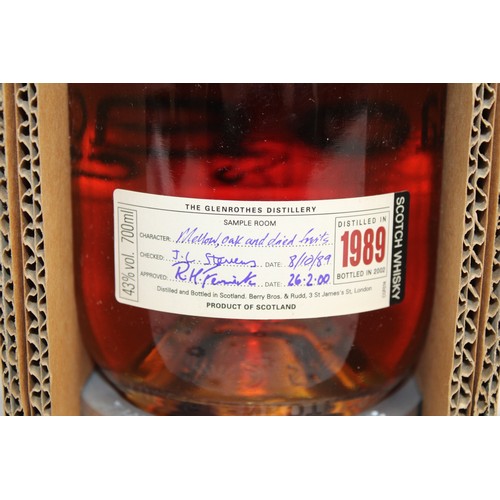 268 - 1 x Boxed Bottle Of The Glenrothes Distilled 1989, Bottled In 2000, 700ml, 43% Proof Collection Only... 