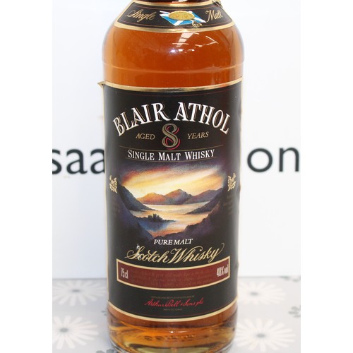 272 - 1 x Bottle Of Blair Athol, Aged 8 Years, Single Malt Whisky, 75cl, 40% Proof 1980's  Collection Only... 