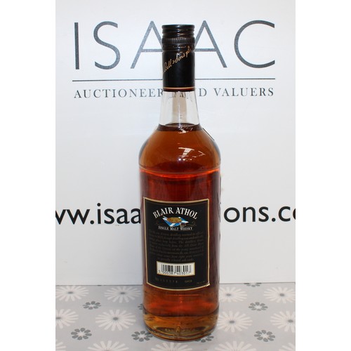 272 - 1 x Bottle Of Blair Athol, Aged 8 Years, Single Malt Whisky, 75cl, 40% Proof 1980's  Collection Only... 