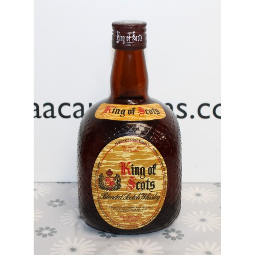 273 - 1 x Boxed Bottle Of King Of Scots Blended Scotch Whisky, 75cl, 43% Proof, 1980's Collection Only ID ... 