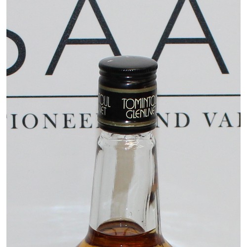 287 - 1 x Bottle Boxed Tomintoul Glenlivet Single Malt, 8 Years Old. 75cl, 40% Proof 1980's Collection Onl... 