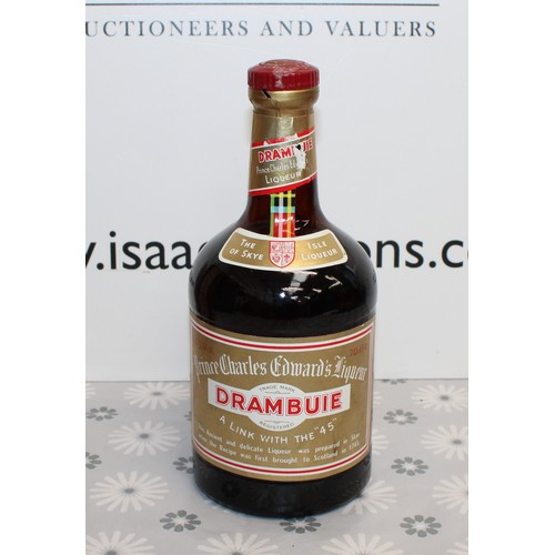 290 - 1 x Bottle Drambuie Prince Charles Edward's Liqueur, 70cl 40% Proof 1980's Collection Only ID Upon C... 