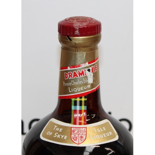 290 - 1 x Bottle Drambuie Prince Charles Edward's Liqueur, 70cl 40% Proof 1980's Collection Only ID Upon C... 