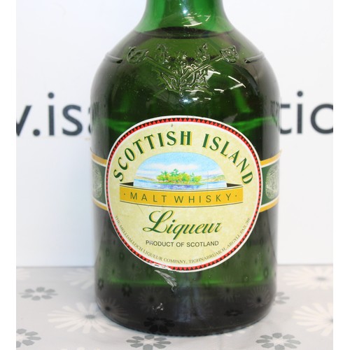 293 - 1 x Bottle Scottish Island Malt Whisky Liqueur 40% Proof, 70cl 1990's Collection Only ID Upon Collec... 
