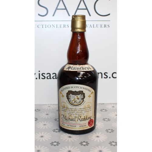 294 - 1 x Bottle Slaintheva 12 Years Old , A Blend Of The Finest And Limited Quantities, It Has Been selec... 