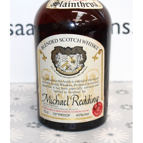 294 - 1 x Bottle Slaintheva 12 Years Old , A Blend Of The Finest And Limited Quantities, It Has Been selec... 
