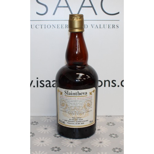294 - 1 x Bottle Slaintheva 12 Years Old , A Blend Of The Finest And Limited Quantities, It Has Been selec... 
