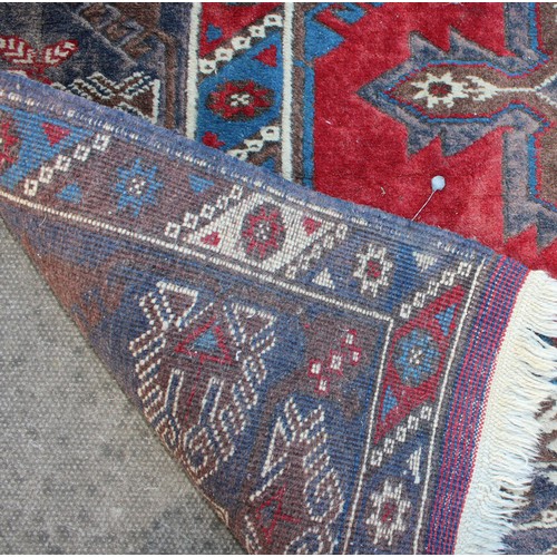191 - Wool Floor Rug / Carpet - Measures 179cm x 125cm - Collection only - AF