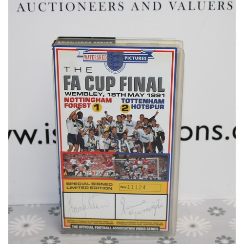 236 - PAUL GASCOIGNE ENGLAND & GLASGOW RANGERS FC 17TH JUNE 1996 OFFICAL PHOTO 8 X 10 WITH THE FA CUP FINA... 