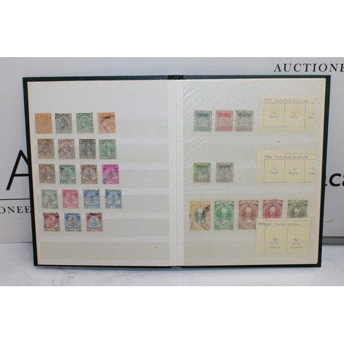 218 - 6 x Worldwide Stamp Albums Franked And Un-Franked AF