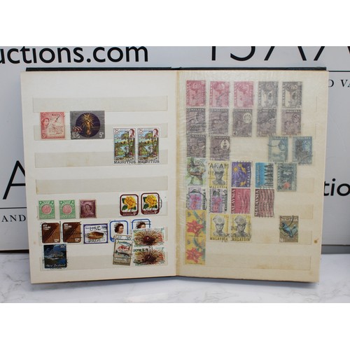 218 - 6 x Worldwide Stamp Albums Franked And Un-Franked AF