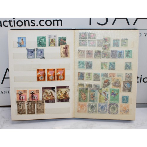 218 - 6 x Worldwide Stamp Albums Franked And Un-Franked AF
