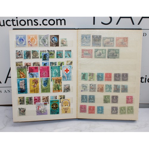218 - 6 x Worldwide Stamp Albums Franked And Un-Franked AF