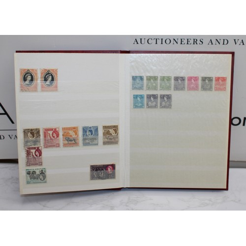 218 - 6 x Worldwide Stamp Albums Franked And Un-Franked AF