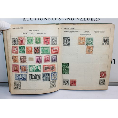 218 - 6 x Worldwide Stamp Albums Franked And Un-Franked AF