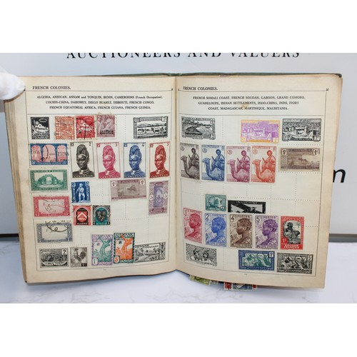 218 - 6 x Worldwide Stamp Albums Franked And Un-Franked AF