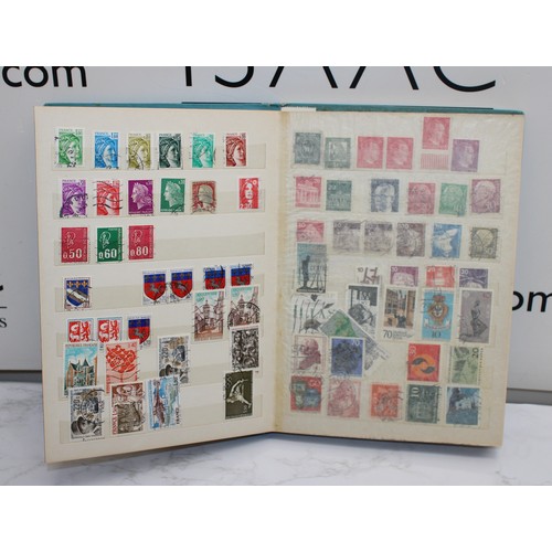 218 - 6 x Worldwide Stamp Albums Franked And Un-Franked AF