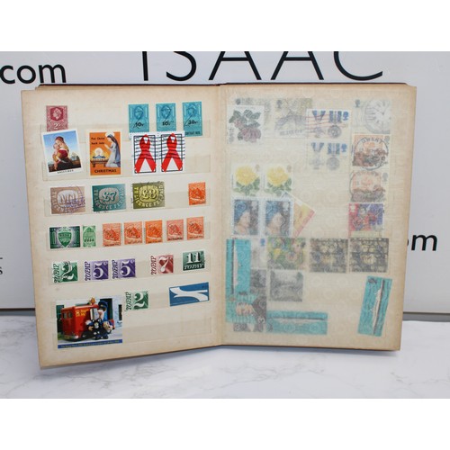 218 - 6 x Worldwide Stamp Albums Franked And Un-Franked AF