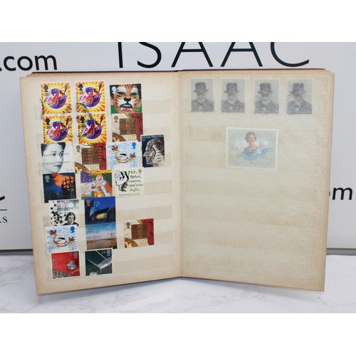 218 - 6 x Worldwide Stamp Albums Franked And Un-Franked AF