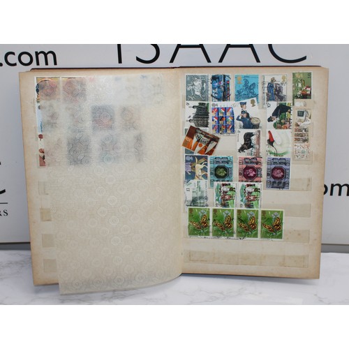 218 - 6 x Worldwide Stamp Albums Franked And Un-Franked AF