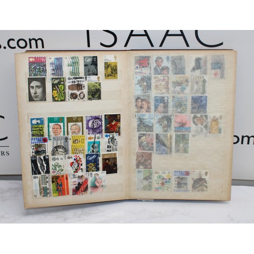 218 - 6 x Worldwide Stamp Albums Franked And Un-Franked AF