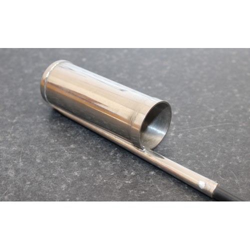 254 - A Collectable 'Venencia' Used For Sampling Sherry From Barrels With The Engraving Hugh Johnson 'Lust... 