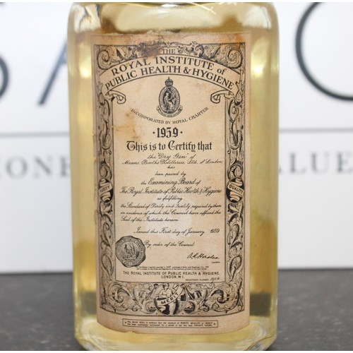 299 - Un-Opened Bottle Of 1959 Booth London Dry Gin Collection Only
ID ON COLLECTION