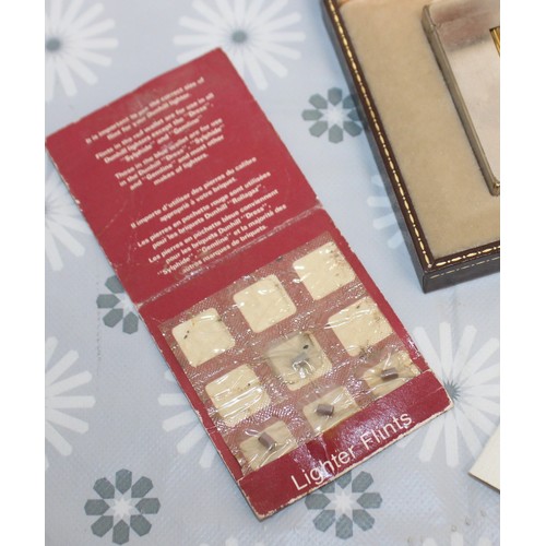 248 - Boxed Swiss Made DUNHILL Lighter With Extra Flints As Found Untested