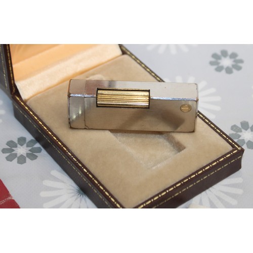 248 - Boxed Swiss Made DUNHILL Lighter With Extra Flints As Found Untested