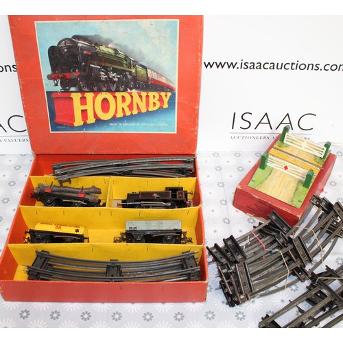 1191 - Boxed HORNBY TRAIN Set Items Etc With Track Please See All Pictures