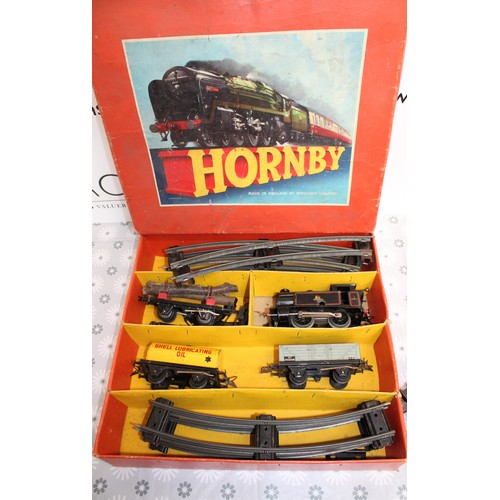 1191 - Boxed HORNBY TRAIN Set Items Etc With Track Please See All Pictures