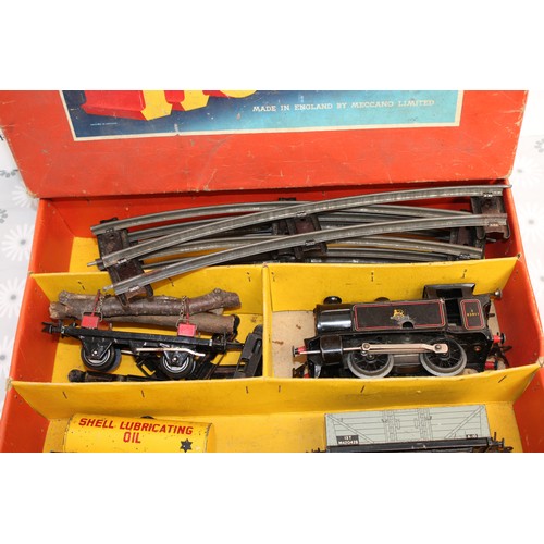 1191 - Boxed HORNBY TRAIN Set Items Etc With Track Please See All Pictures