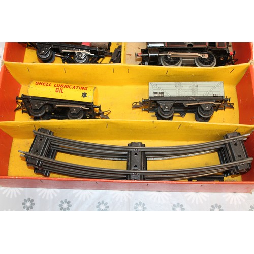 1191 - Boxed HORNBY TRAIN Set Items Etc With Track Please See All Pictures