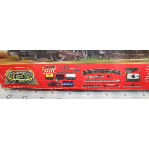 1195 - A Boxed WEST COAST HIGHLANDER Electric Train Set By Hornby-Untested As Shown