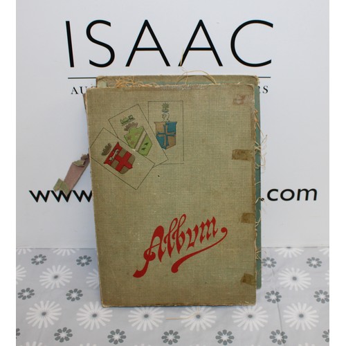 243 - Cigarettes Card Album With A Quantity Of Collectable Cigarette Cards Inc-ARMS OF UNIVERSITIES/ARMS O... 