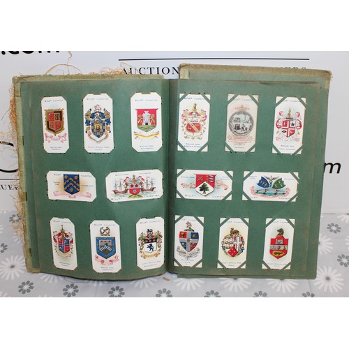 243 - Cigarettes Card Album With A Quantity Of Collectable Cigarette Cards Inc-ARMS OF UNIVERSITIES/ARMS O... 