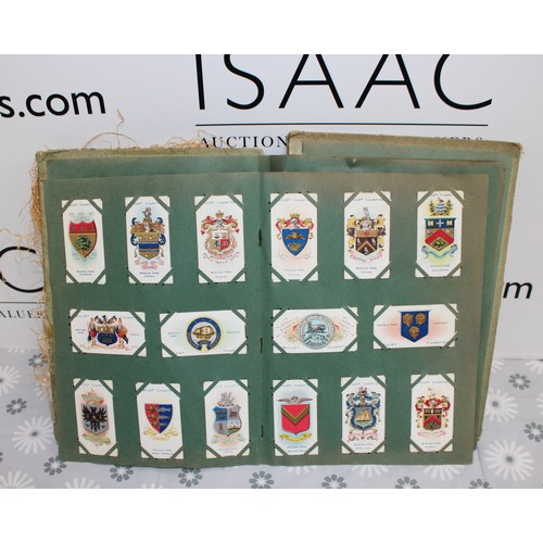 243 - Cigarettes Card Album With A Quantity Of Collectable Cigarette Cards Inc-ARMS OF UNIVERSITIES/ARMS O... 
