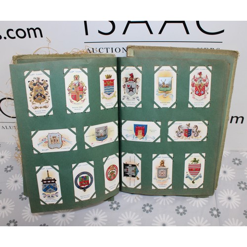 243 - Cigarettes Card Album With A Quantity Of Collectable Cigarette Cards Inc-ARMS OF UNIVERSITIES/ARMS O... 