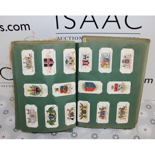 243 - Cigarettes Card Album With A Quantity Of Collectable Cigarette Cards Inc-ARMS OF UNIVERSITIES/ARMS O... 