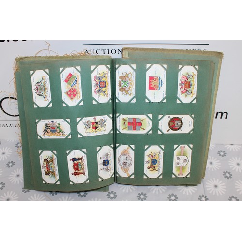 243 - Cigarettes Card Album With A Quantity Of Collectable Cigarette Cards Inc-ARMS OF UNIVERSITIES/ARMS O... 