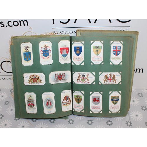 243 - Cigarettes Card Album With A Quantity Of Collectable Cigarette Cards Inc-ARMS OF UNIVERSITIES/ARMS O... 