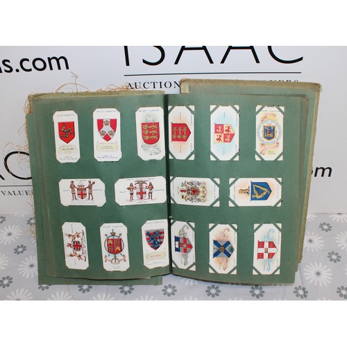 243 - Cigarettes Card Album With A Quantity Of Collectable Cigarette Cards Inc-ARMS OF UNIVERSITIES/ARMS O... 
