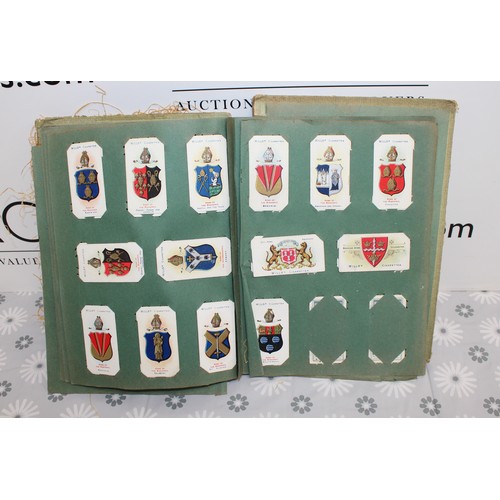 243 - Cigarettes Card Album With A Quantity Of Collectable Cigarette Cards Inc-ARMS OF UNIVERSITIES/ARMS O... 