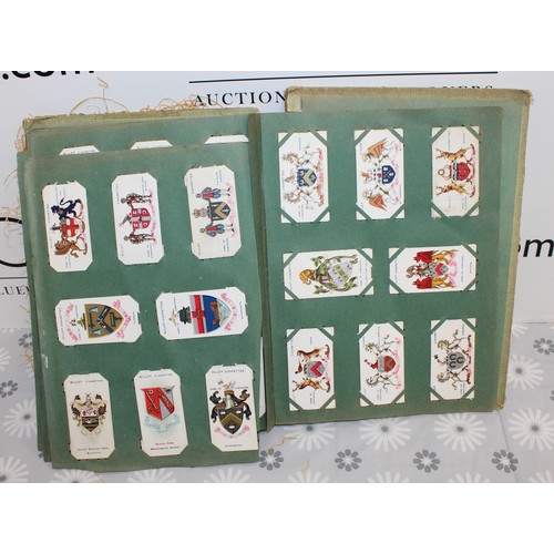243 - Cigarettes Card Album With A Quantity Of Collectable Cigarette Cards Inc-ARMS OF UNIVERSITIES/ARMS O... 
