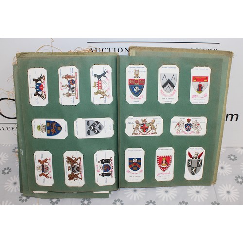 243 - Cigarettes Card Album With A Quantity Of Collectable Cigarette Cards Inc-ARMS OF UNIVERSITIES/ARMS O... 