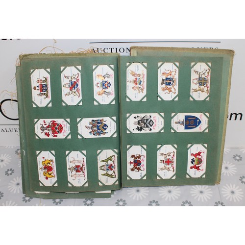 243 - Cigarettes Card Album With A Quantity Of Collectable Cigarette Cards Inc-ARMS OF UNIVERSITIES/ARMS O... 